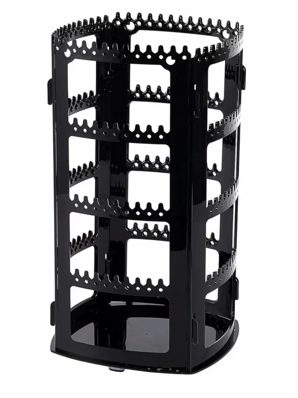 360 Rotating Black Earring Jewelry Display Stand 4 Tiers - offers welcome